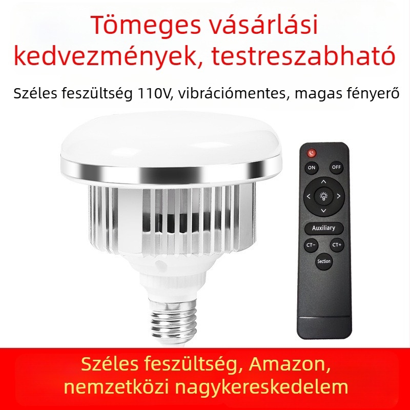 Digitális fotózás világítása élő közvetítésre, nagy teljesítményű LED 2835, állítható fényerő, 3000K-6500K, E27 foglalat, 15-20 m² lefedettség