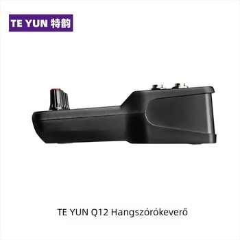 USB mini 2-csatornás audio-mixer felvételhez és élő közvetítéshez