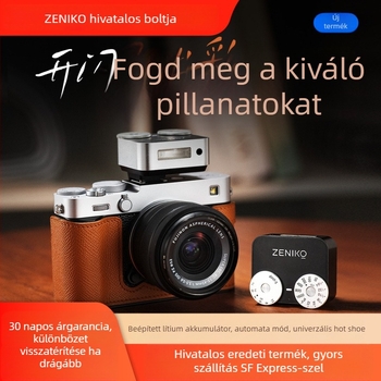 Kameravaku ZA12, dupla tekerőgombos, retro design, fém ház, ID-fotókhoz