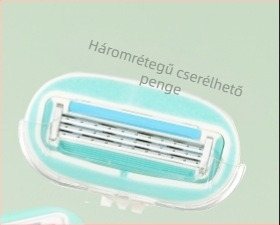 Xixi Aloe borotva nőknek, 5 pengével és szappanfejjel