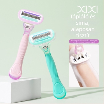 Xixi Aloe borotva nőknek, 5 pengével és szappanfejjel