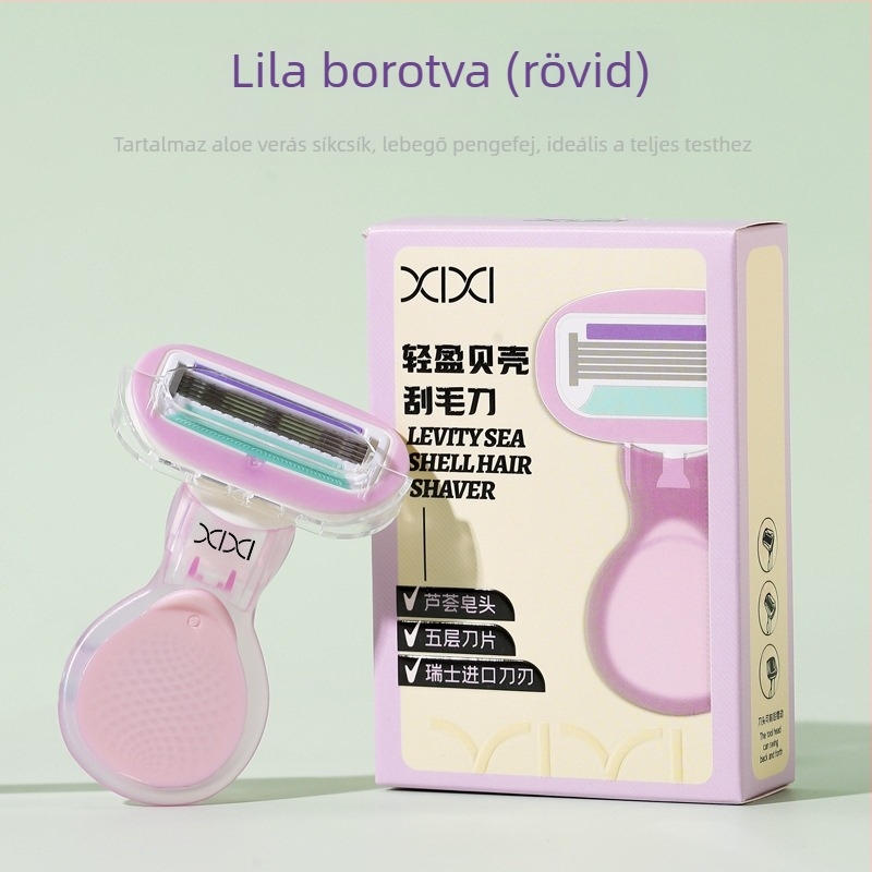 Xixi Aloe borotva nőknek, 5 pengével és szappanfejjel