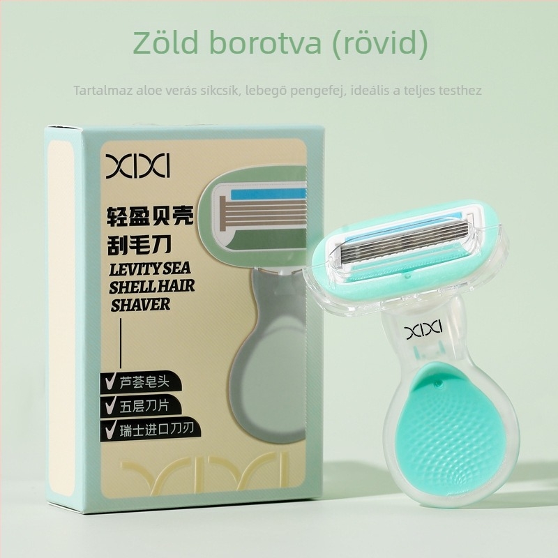 Xixi Aloe borotva nőknek, 5 pengével és szappanfejjel