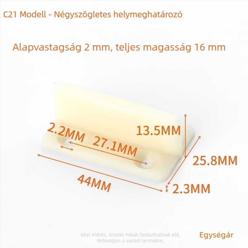 Csúszóajtó pozicionáló, rozsdamentes acélból (Modell ZH-MMDWQ-01, Shouli)