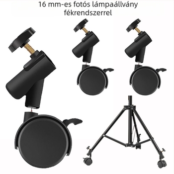 Minrui PSM11 Háromláb/ Döntött keret, erős nylonból, teher 2-5 kg, kompatibil 16 mm csőátmérőhöz