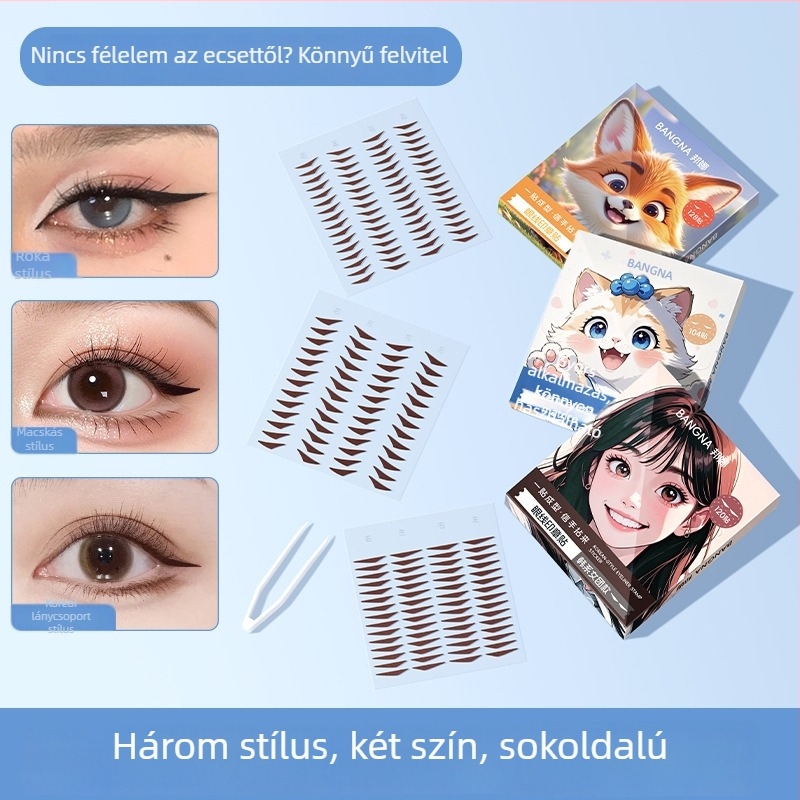 Bonner Szemhéj-liner matricák – vízálló, tartós, egy lépéses felvitel, termékkód Bonna 5029