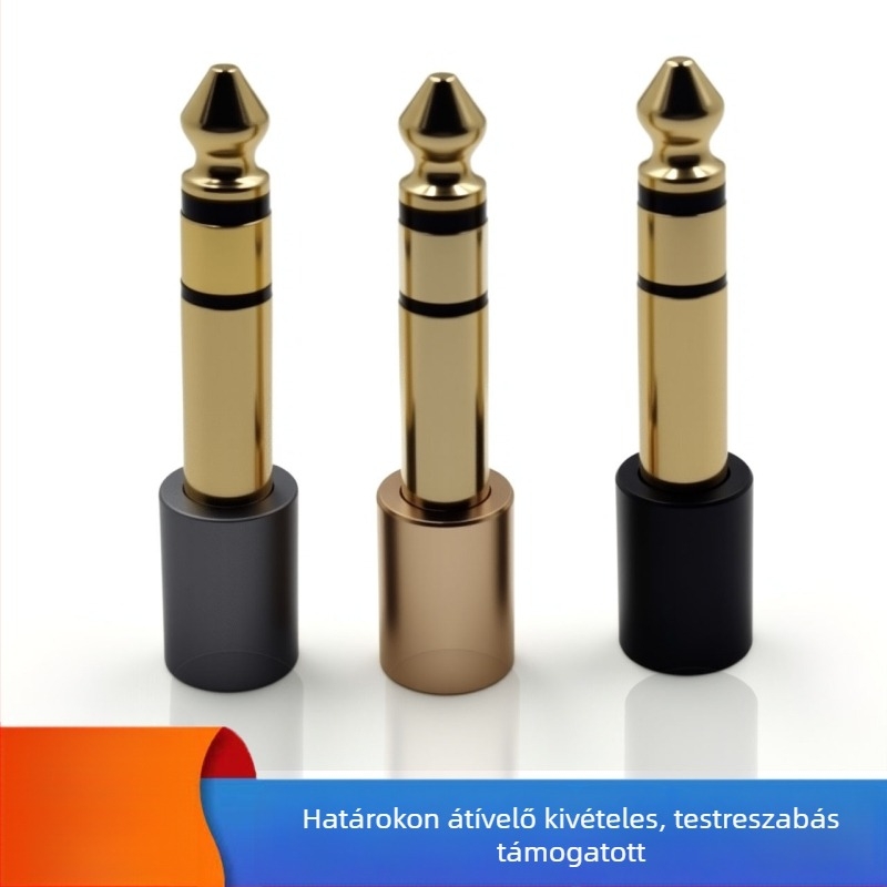 6,5mm–3,5mm audio adapter – Zhongyitong, audio és video csatlakozók, működési hőmérséklet -20–60°C, Nincs tanúsítvány