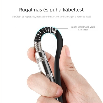 6,35 mm-es gitárkábel, kétmagos, férfi-férfi, aranyozott csatlakozók, oxigénmentes réz vezetők, ROHS tanúsított