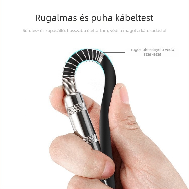 6,35 mm-es gitárkábel, kétmagos, férfi-férfi, aranyozott csatlakozók, oxigénmentes réz vezetők, ROHS tanúsított