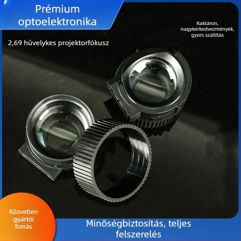 Projektor lencse, nagy pontosságú optikai lencse, HD lencse, ipari felhasználás, engedélyezett magánmárka