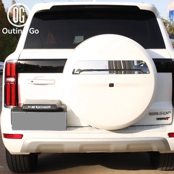 Króm bevonatú ablakdíszítő keret és grillező készlet Tank 500-hoz (2022–2026) – ABS anyag, autómodell