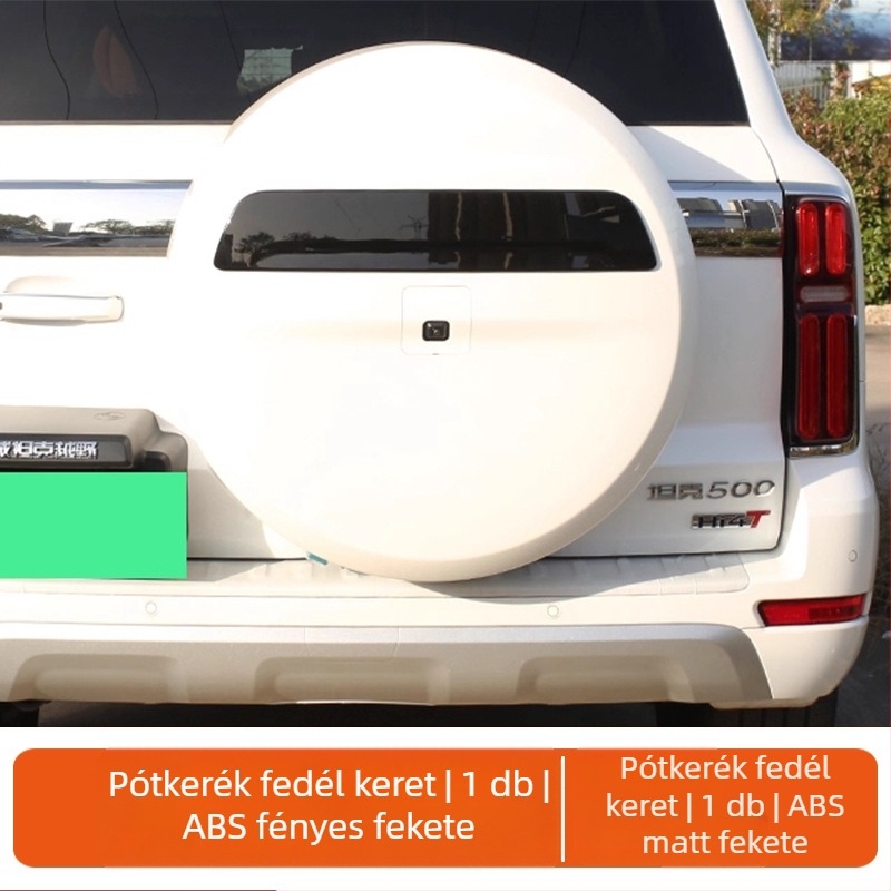 Króm bevonatú ablakdíszítő keret és grillező készlet Tank 500-hoz (2022–2026) – ABS anyag, autómodell