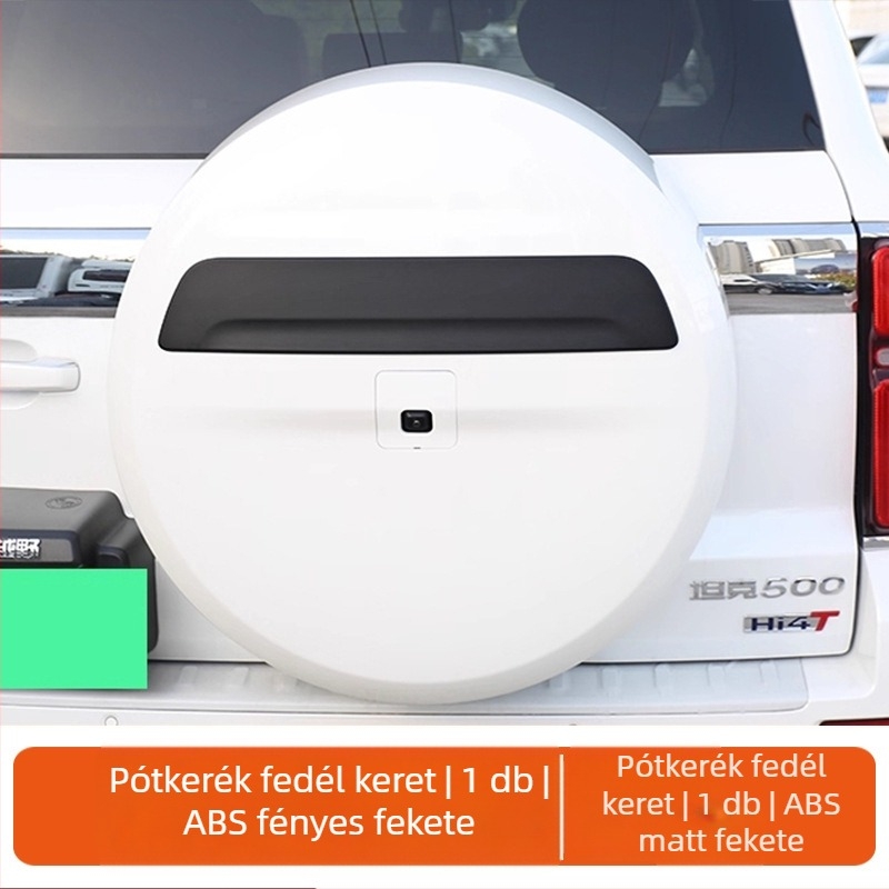 Króm bevonatú ablakdíszítő keret és grillező készlet Tank 500-hoz (2022–2026) – ABS anyag, autómodell