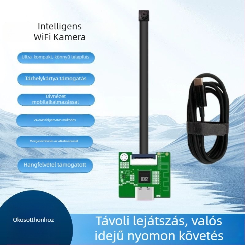 Okos PTZ HD kamera 800k szenzorral, USB 2.0 interfeszével és vezetékes hálózati hozzáféréssel