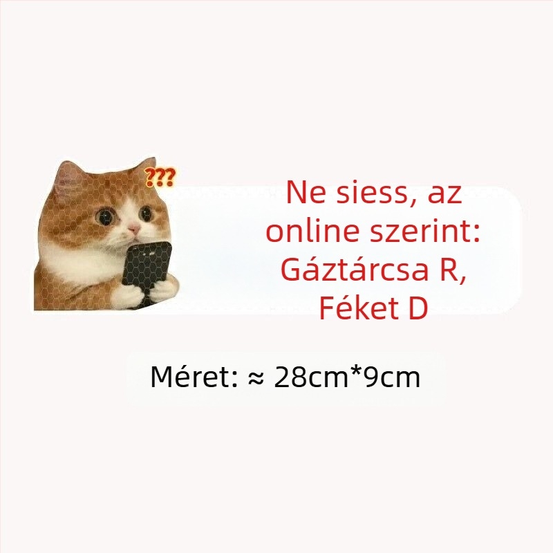 Autó karosszéria matricák szöveges mintával, műanyag anyag, rögzítés szívócsővel, márka Extremely Sharp