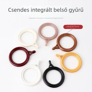 Függönygyűrű – műanyag, modern egyszerű stílus, karnis kiegészítő (Anyag: műanyag; Kategória: függönygyűrű; Stílus: Modern egyszerű; Testreszabható: Nem)