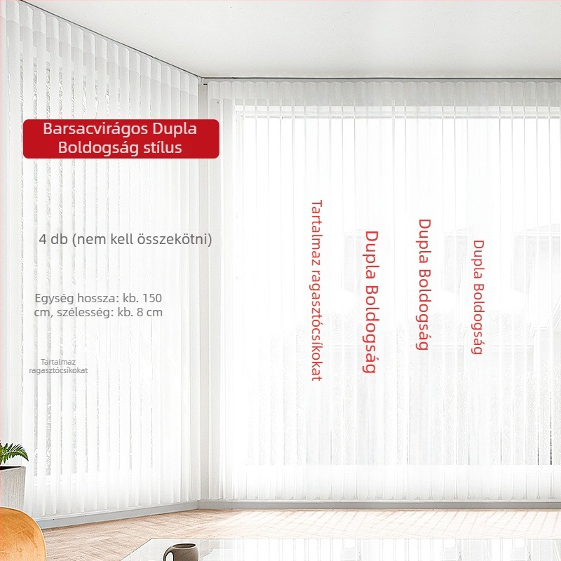 Esküvői szoba rendező készlet díszes függönyökkel és esküvői függő díszekkel (Anyag: nem szövött textil; Kategória: helyszín rendező kellékek; Alkalmas: esküvői ünnepség; Anyag típus: szalag)