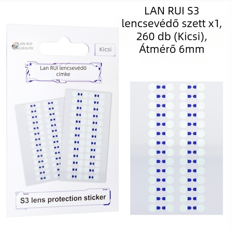 Blue Sharp Telefonkamera Lencse Védőfilm – Porálló Ragasztó, Telefon Javító Eszközökhöz