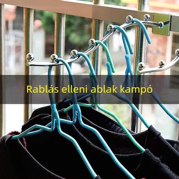 Vasból készült közönséges fogas – ágy melletti ruhafogas tároló polccal, egy kampó, modern minimalist stílus
