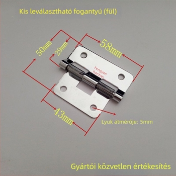 Leválasztható pánt repülőtokhoz, vázhoz és keverőhöz — kis méretű poggyász hardver-kiegészítő