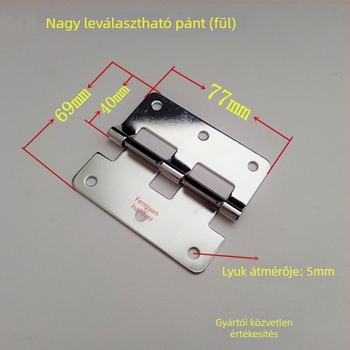 Leválasztható pánt repülőtokhoz, vázhoz és keverőhöz — kis méretű poggyász hardver-kiegészítő