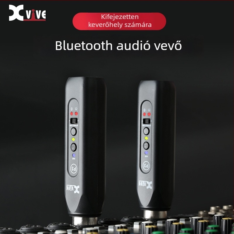 Xvive P3 vezeték nélküli audió vevő mixerhez és elektronikus billentyűzethez, Bluetooth 5.3