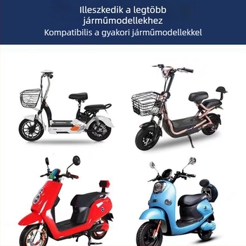 Alumíniumötvözet tükrötartó 1,25-ös menetes alappal motorokhoz és robogókhoz