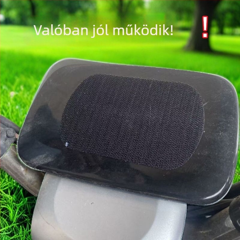 Vízálló Velcro telefon-tartó elektromos robogókhoz és motorkerékpárokhoz – műszerfal navigációs tartó