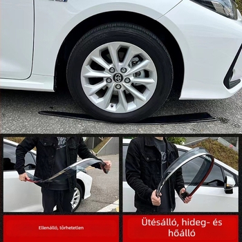 Volvo XC90 ablakkárvédő sávok – Yin Shu Xiao PC, 4 db, szerelés: ragasztás, kompatibilis 2002-2015+
