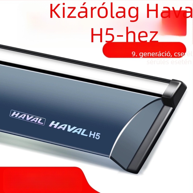 Haval H5 ablakvédő eső és napvédő – szemöldök alakú keret, kompatibilis automata váltóval, Ajxn/Jiaxin