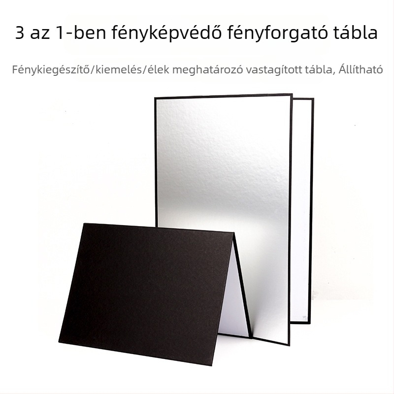Xin Xin háttér tábla termékfotózáshoz, vastag karton, súly 0,5 kg