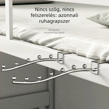 Rozsdamentes acélból készült egypontos horog, modern minimalist stílus, teherbírás 30 kg, 2023-as megjelenés.
