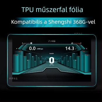 TPU műszerfal-védőfilm Shengshi 368G motorkerékpárhoz, karcolásálló, vízálló, HD minőség