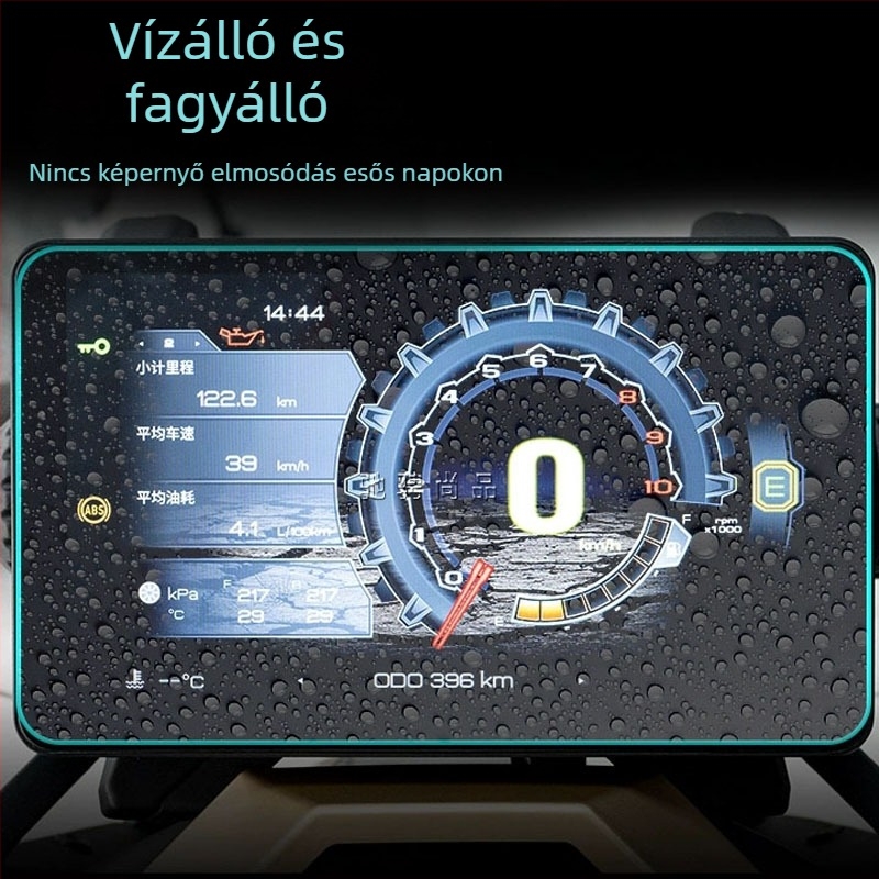 TPU műszerfal-védőfilm Shengshi 368G motorkerékpárhoz, karcolásálló, vízálló, HD minőség
