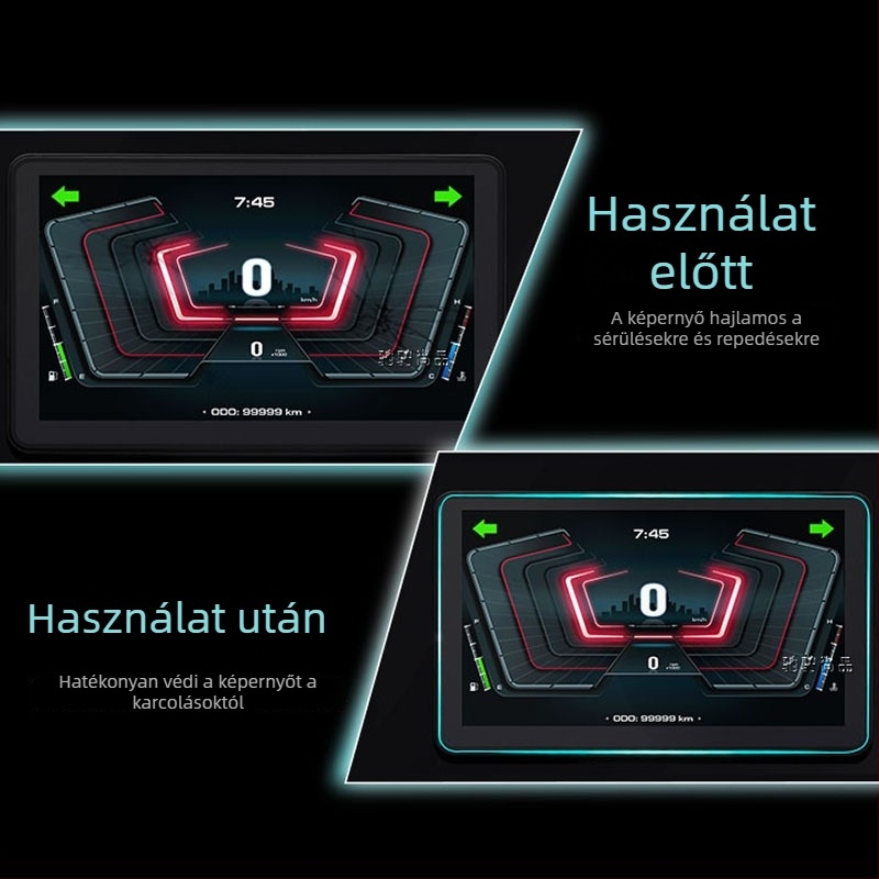 TPU műszerfal-védőfilm Shengshi 368G motorkerékpárhoz, karcolásálló, vízálló, HD minőség