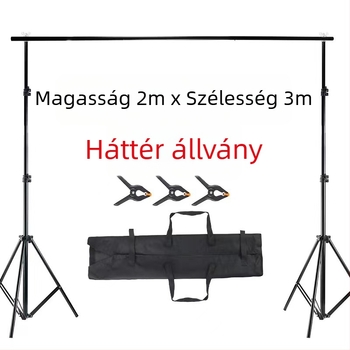 Háttértartó – Fém (Márka: JS; Ruhafotózásra)