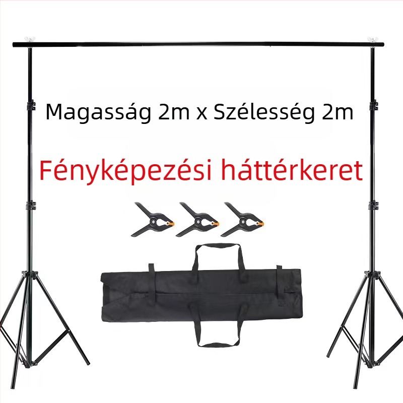Háttértartó – Fém (Márka: JS; Ruhafotózásra)