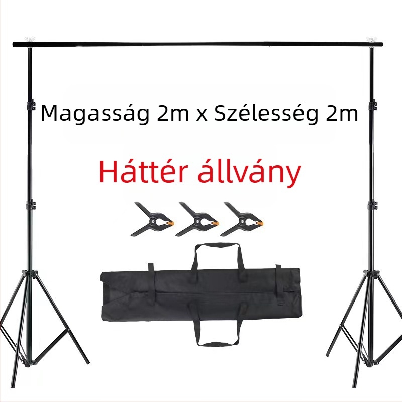 Háttértartó – Fém (Márka: JS; Ruhafotózásra)