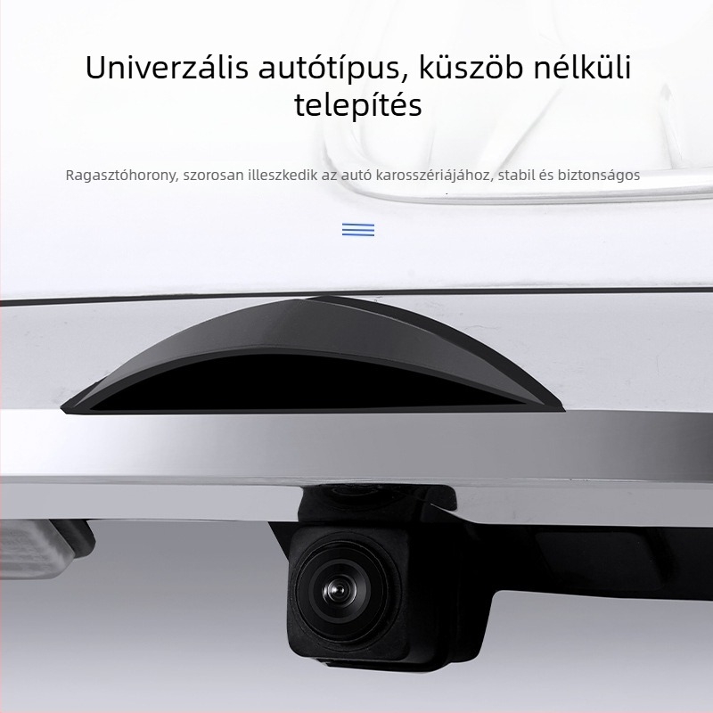 Universális esővédő a hátsó kamerához elektromos járműveken, autóalkatrészek és módosítási kiegészítők