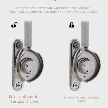 Crescent lock — modell Z5LW9_1637382257207; anyag: rozsdamentes acél; márka: The First Force; stílus: modern és minimalist; univerzális használatra.