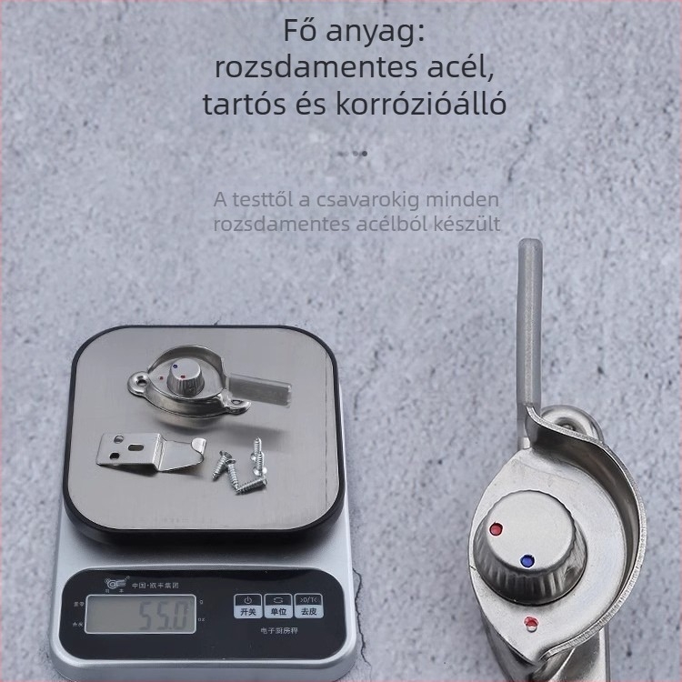 Crescent lock — modell Z5LW9_1637382257207; anyag: rozsdamentes acél; márka: The First Force; stílus: modern és minimalist; univerzális használatra.