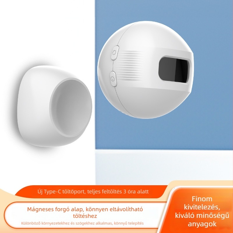 Indukciós ajtócsengő Type-C töltéssel, XY-501, 220V, 21 csengőhang és 4 állítható szint, 0,5W fogyasztás