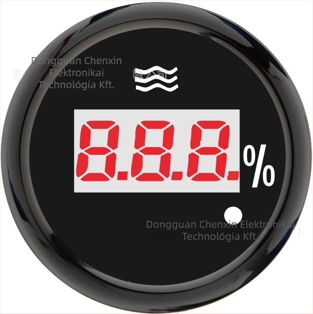 CXIN CX6035 LED vízszint mérő intelligens riasztással, 12/24V, 316-os rozsdamentes acél, hajók számára