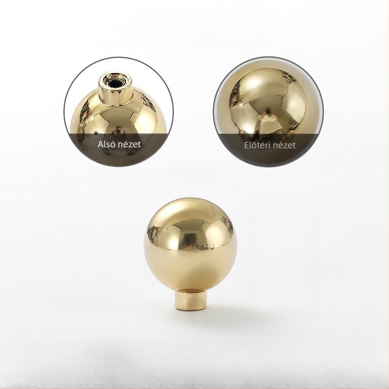 Hullámszerű fogantyú ruhásszekrényhez, szekrényhez és éjjeliszekrényhez; cinkötvözet; elektroplakálás; könnyű luxus stílus