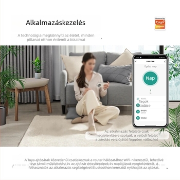 DS15-16 Ujjlenyomat-zár belső fa ajtóhoz, 100 ujjlenyomat tárolás, 0,5 s alatti szkennelési idő, FAR 0,00001, működési hőmérséklet -10–60°C