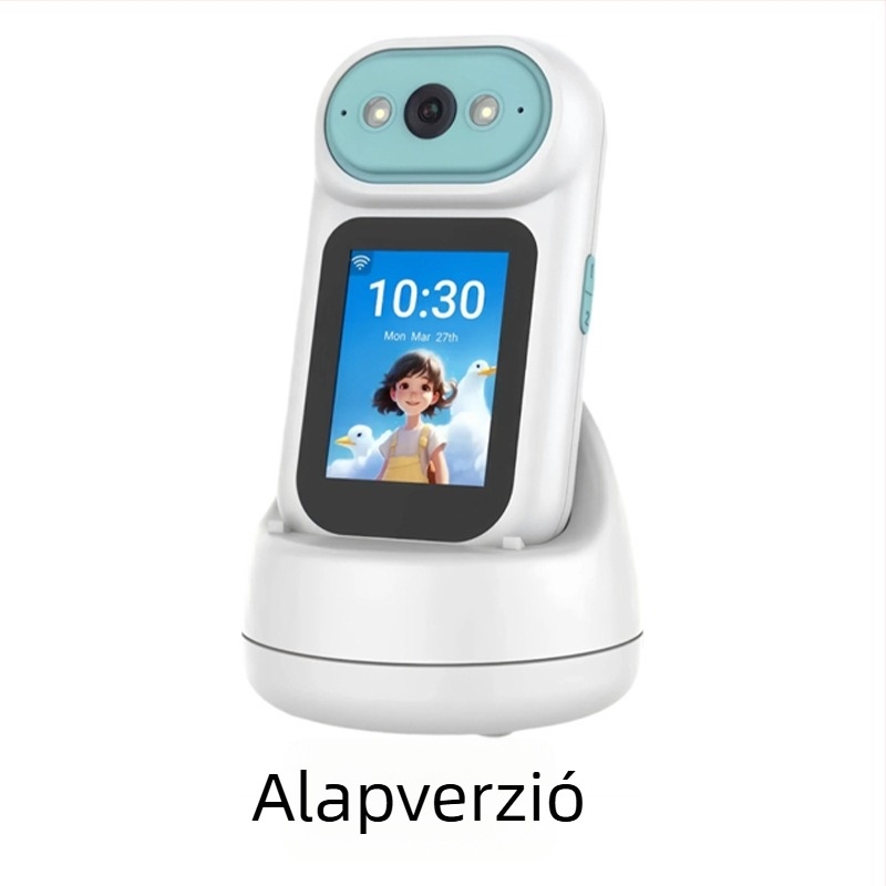 Okos bébiszitter kamera beltéri használatra, 1080p, 4 mm objektív, hatótáv 10–30 m, vezérlés mobilalkalmazással, Android és iOS kompatibilis