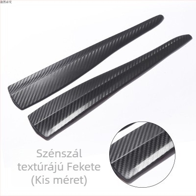 TM PVC lökhárító védőcsík, univerzális autókhoz, ütközés elleni védelem, 2 darab