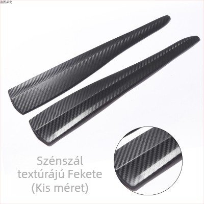 TM PVC lökhárító védőcsík, univerzális autókhoz, ütközés elleni védelem, 2 darab