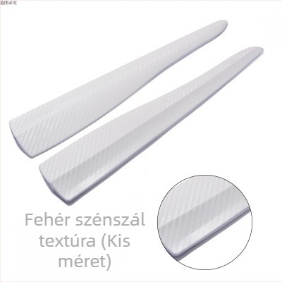 TM PVC lökhárító védőcsík, univerzális autókhoz, ütközés elleni védelem, 2 darab