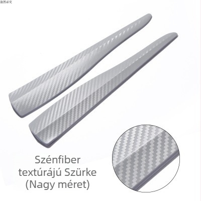 TM PVC lökhárító védőcsík, univerzális autókhoz, ütközés elleni védelem, 2 darab